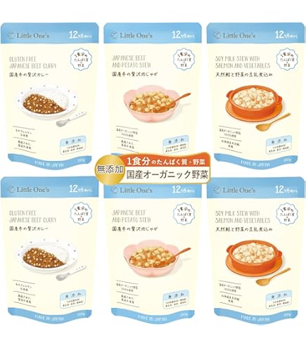 Amazon | the kindest （ カインデスト ） 12ヶ月離乳食6袋セット